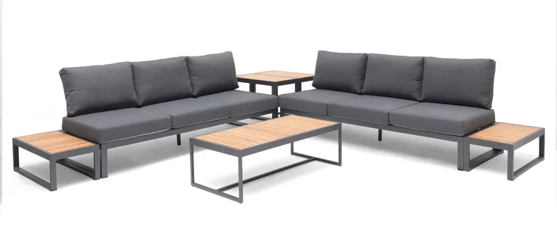 Hillerstorp Oxelunda sidebord utendørs høyt - Grå - Hagemøbler & utemiljø - Hagebord - Sidebord utendørs