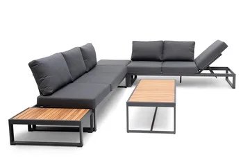 Hillerstorp Oxelunda utebord 113 x 55 cm grå - Grå - Hagemøbler & utemiljø - Hagebord - Sidebord utendørs