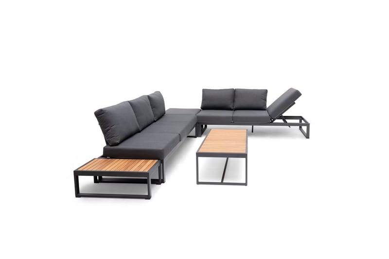 Hillerstorp Oxelunda utebord 113 x 55 cm grå - Grå - Hagemøbler & utemiljø - Hagebord - Sidebord utendørs