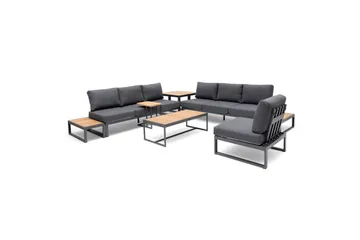 Hillerstorp Oxelunda utebord 113 x 55 cm grå - Grå - Hagemøbler & utemiljø - Hagebord - Sidebord utendørs