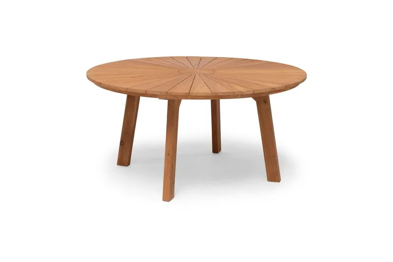 Hillerstorp Ringsjö utebord Ø150 cm, Brun