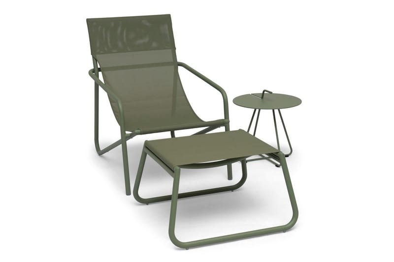 Hillerstorp Sandholma utebord Ø44 cm grønn - Grønn - Hagemøbler & utemiljø - Hagebord - Sidebord utendørs