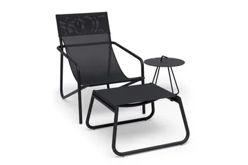 Hillerstorp Sandholma utebord Ø44 cm svart - Svart - Hagemøbler & utemiljø - Hagebord - Sidebord utendørs