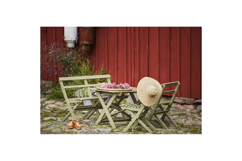 Hillerstorp Torpet utebord 109x67 cm antikkgrønn - Antikkgrønn - Hagemøbler & utemiljø - Hagebord - Spisebord ute