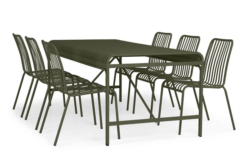 Jarva Spisebord Utendørs 200 cm - Grønn - Hagemøbler & utemiljø - Hagebord - Spisebord ute
