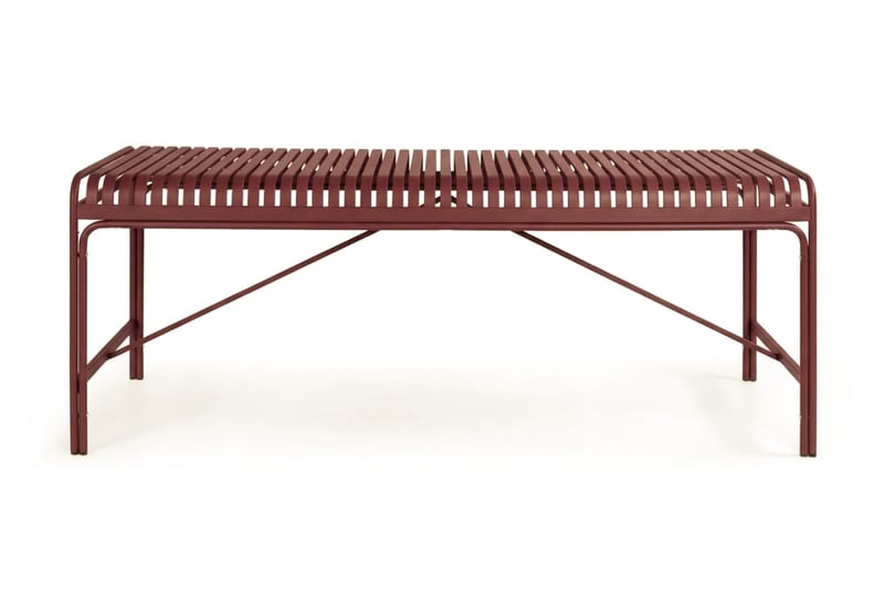 Jarva spisebord utendørs 200 cm, Rød