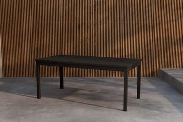 Kenya rektangulært spisebord 180 cm utendørs - Svart - Hagemøbler & utemiljø - Hagebord - Spisebord ute