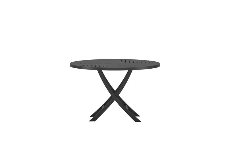 Kenya rundt spisebord 120 cm utendørs - Svart - Hagemøbler & utemiljø - Hagebord - Spisebord ute