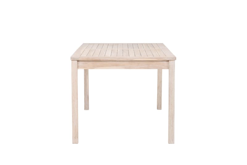 Kenya Spisebord Utendørs 90x180 cm - Hvitlasert - Hagemøbler & utemiljø - Hagebord - Spisebord ute