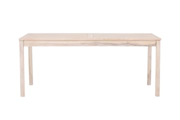 Kenya Spisebord Utendørs 90x180 cm - Hvitlasert - Hagemøbler & utemiljø - Hagebord - Spisebord ute