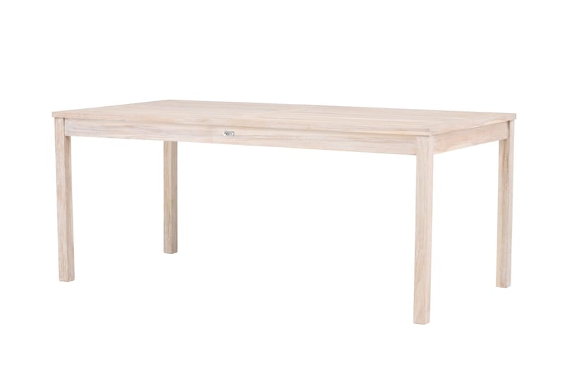 Kenya Spisebord Utendørs 90x180 cm - Hvitlasert - Hagemøbler & utemiljø - Hagebord - Spisebord ute