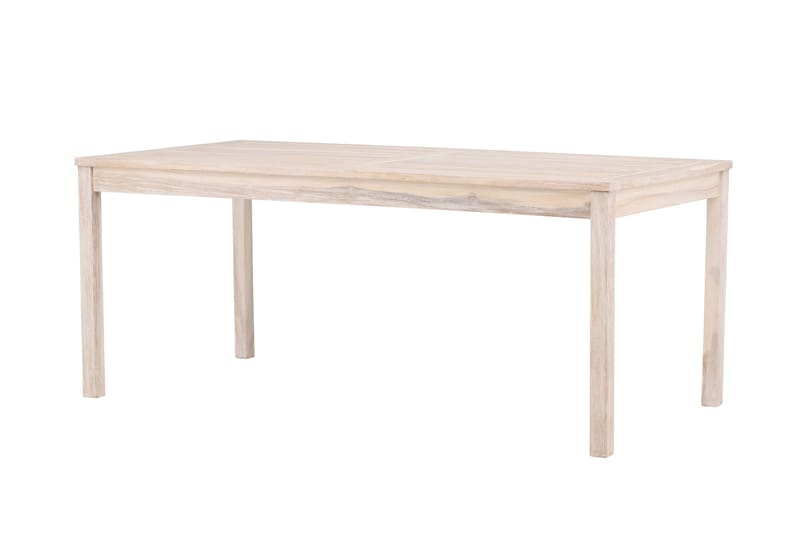 Kenya Spisebord Utendørs 90x180 cm - Hvitlasert - Hagemøbler & utemiljø - Hagebord - Spisebord ute