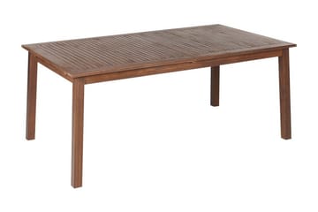 Kettelle Spisebord 100x180 cm - Mørkebrun - Hagemøbler & utemiljø - Hagebord - Spisebord ute