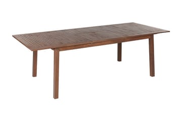 Kettelle Spisebord 100x180 cm - Mørkebrun - Hagemøbler & utemiljø - Hagebord - Spisebord ute
