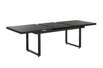 Koaldal Spisebord 90x180 cm - Svart - Hagemøbler & utemiljø - Hagebord - Spisebord ute