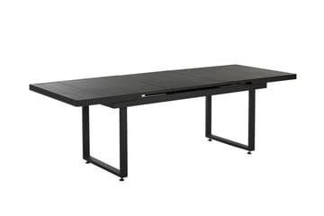 Koaldal Spisebord 90x180 cm - Svart - Hagemøbler & utemiljø - Hagebord - Spisebord ute