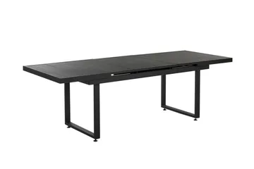 Koaldal Spisebord 90x180 cm - Svart - Hagemøbler & utemiljø - Hagebord - Spisebord ute