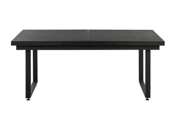 Koaldal Spisebord 90x180 cm - Svart - Hagemøbler & utemiljø - Hagebord - Spisebord ute