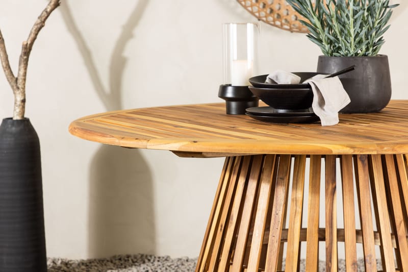 Lakenview Rundt Spisebord Utendørs 150 cm - Natur - Hagemøbler & utemiljø - Hagebord - Spisebord ute