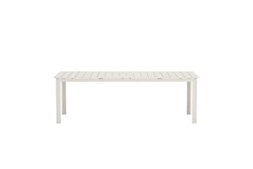 Levels rektangulært spisebord 229 cm utendørs - Beige - Hagemøbler & utemiljø - Hagebord - Spisebord ute