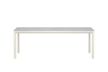 Lino rektangulært spisebord 220 cm utendørs - Beige - Hagemøbler & utemiljø - Hagebord - Spisebord ute