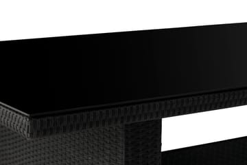 Majestic Spisebord 210x100 cm - Svart - Hagemøbler & utemiljø - Hagebord - Spisebord ute