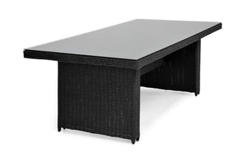 Marcus Matbord 160x90 cm | Svart - Hagemøbler & utemiljø - Hagebord - Spisebord ute