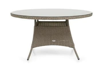 Marcus Spisebord 140 cm Rundt - Grå - Hagemøbler & utemiljø - Hagebord - Spisebord ute