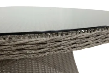 Marcus Spisebord 140 cm Rundt - Grå - Hagemøbler & utemiljø - Hagebord - Spisebord ute