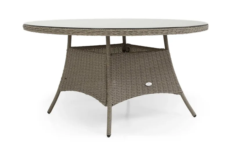 Marcus Spisebord 140 cm Rundt - Grå - Hagemøbler & utemiljø - Hagebord - Spisebord ute