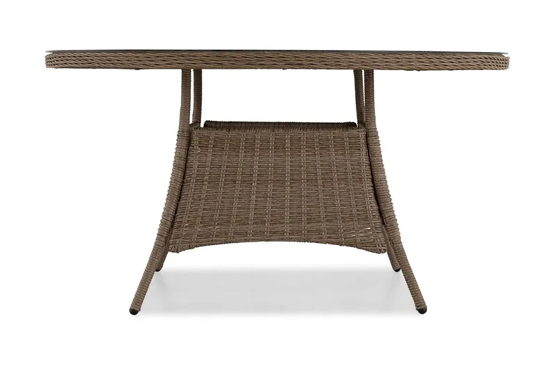 Marcus Spisebord 140 cm Rundt - Natur - Hagemøbler & utemiljø - Hagebord - Spisebord ute