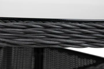 Marcus Spisebord 140 cm Rundt - Svart - Hagemøbler & utemiljø - Hagebord - Spisebord ute