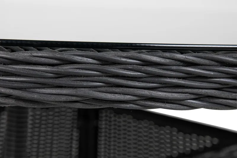 Marcus Spisebord 140 cm Rundt - Svart - Hagemøbler & utemiljø - Hagebord - Spisebord ute