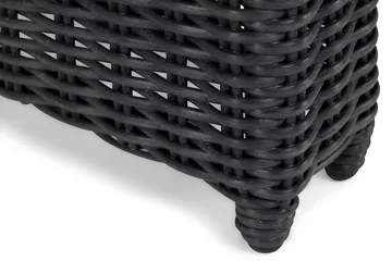 Marcus utendørs spisebord 160x90 cm - Svart - Hagemøbler & utemiljø - Hagebord - Spisebord ute