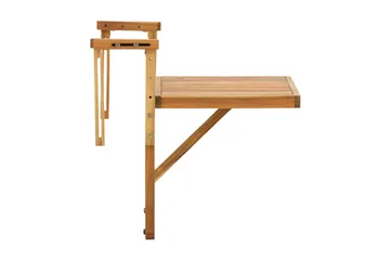 Marion Balkongbord 60x45 cm - Tre/Natur - Hagemøbler & utemiljø - Hagebord - Spisebord ute