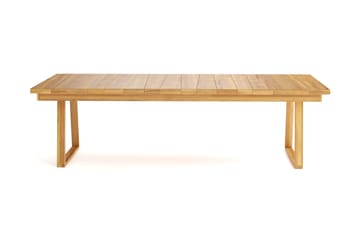 Menorca Stort Rektangulært Spisebord i tre Utendørs 100x240 cm - Tre/Natur - Hagemøbler & utemiljø - Hagebord - Spisebord ute