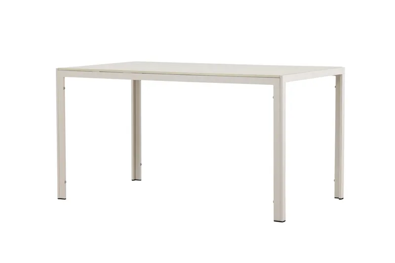 Mirko Spisebord Utendørs 80x140 cm - Beige - Hagemøbler & utemiljø - Hagebord - Spisebord ute