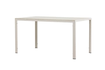 Mirko Spisebord Utendørs 80x140 cm - Beige - Hagemøbler & utemiljø - Hagebord - Spisebord ute