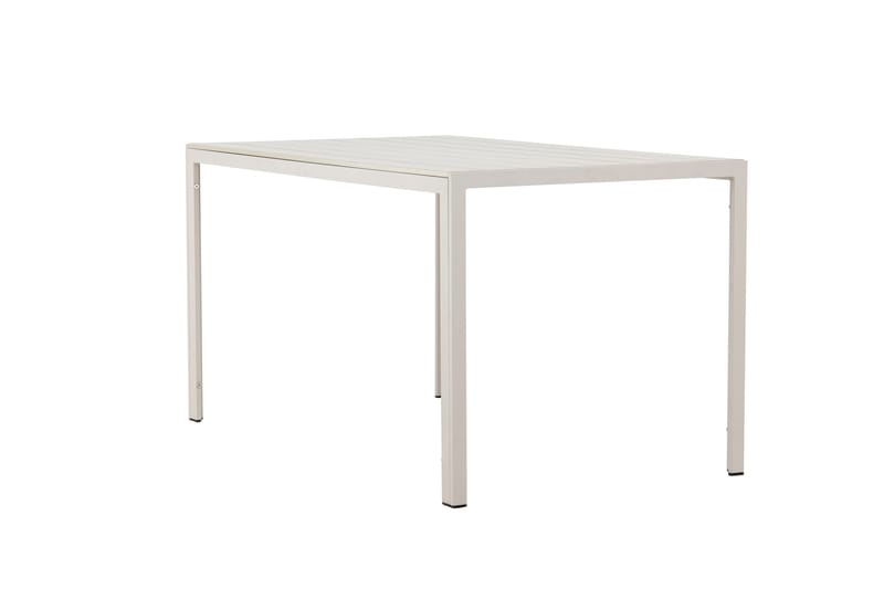 Mirko Spisebord Utendørs 80x140 cm - Beige - Hagemøbler & utemiljø - Hagebord - Spisebord ute