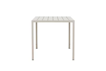 Mirko Spisebord Utendørs 80x140 cm - Beige - Hagemøbler & utemiljø - Hagebord - Spisebord ute