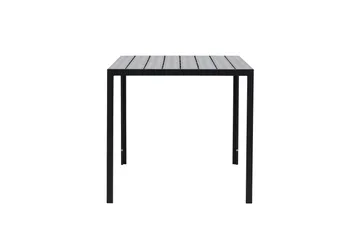 Mirko Spisebord Utendørs 80x140 cm - Svart - Hagemøbler & utemiljø - Hagebord - Spisebord ute