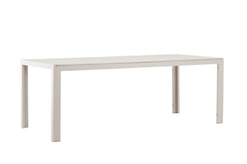 Mirko Spisebord Utendørs 90x205 cm - Beige - Hagemøbler & utemiljø - Hagebord - Spisebord ute