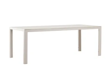 Mirko Spisebord Utendørs 90x205 cm - Beige - Hagemøbler & utemiljø - Hagebord - Spisebord ute
