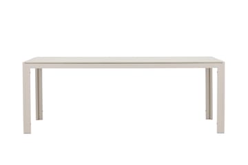 Mirko Spisebord Utendørs 90x205 cm - Beige - Hagemøbler & utemiljø - Hagebord - Spisebord ute