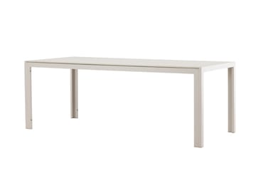 Mirko Spisebord Utendørs 90x205 cm - Beige - Hagemøbler & utemiljø - Hagebord - Spisebord ute