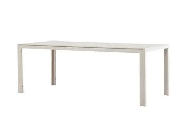 Mirko Spisebord Utendørs 90x205 cm - Beige - Hagemøbler & utemiljø - Hagebord - Spisebord ute