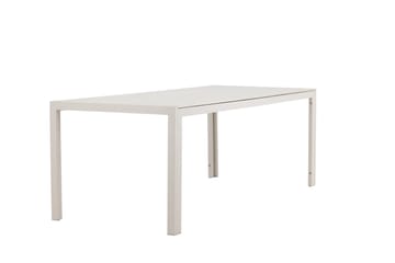 Mirko Spisebord Utendørs 90x205 cm - Beige - Hagemøbler & utemiljø - Hagebord - Spisebord ute