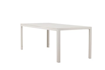 Mirko Spisebord Utendørs 90x205 cm - Beige - Hagemøbler & utemiljø - Hagebord - Spisebord ute