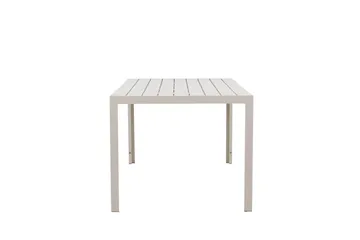 Mirko Spisebord Utendørs 90x205 cm - Beige - Hagemøbler & utemiljø - Hagebord - Spisebord ute