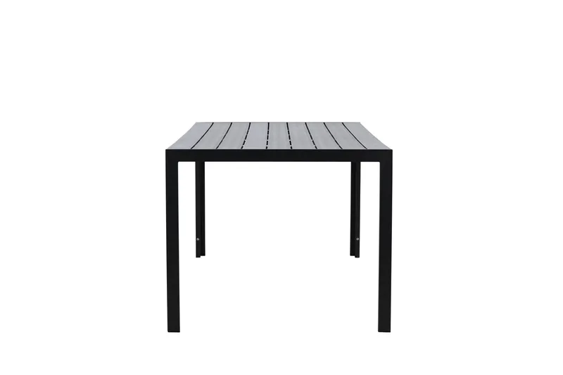 Mirko Spisebord Utendørs 90x205 cm - Svart - Hagemøbler & utemiljø - Hagebord - Spisebord ute